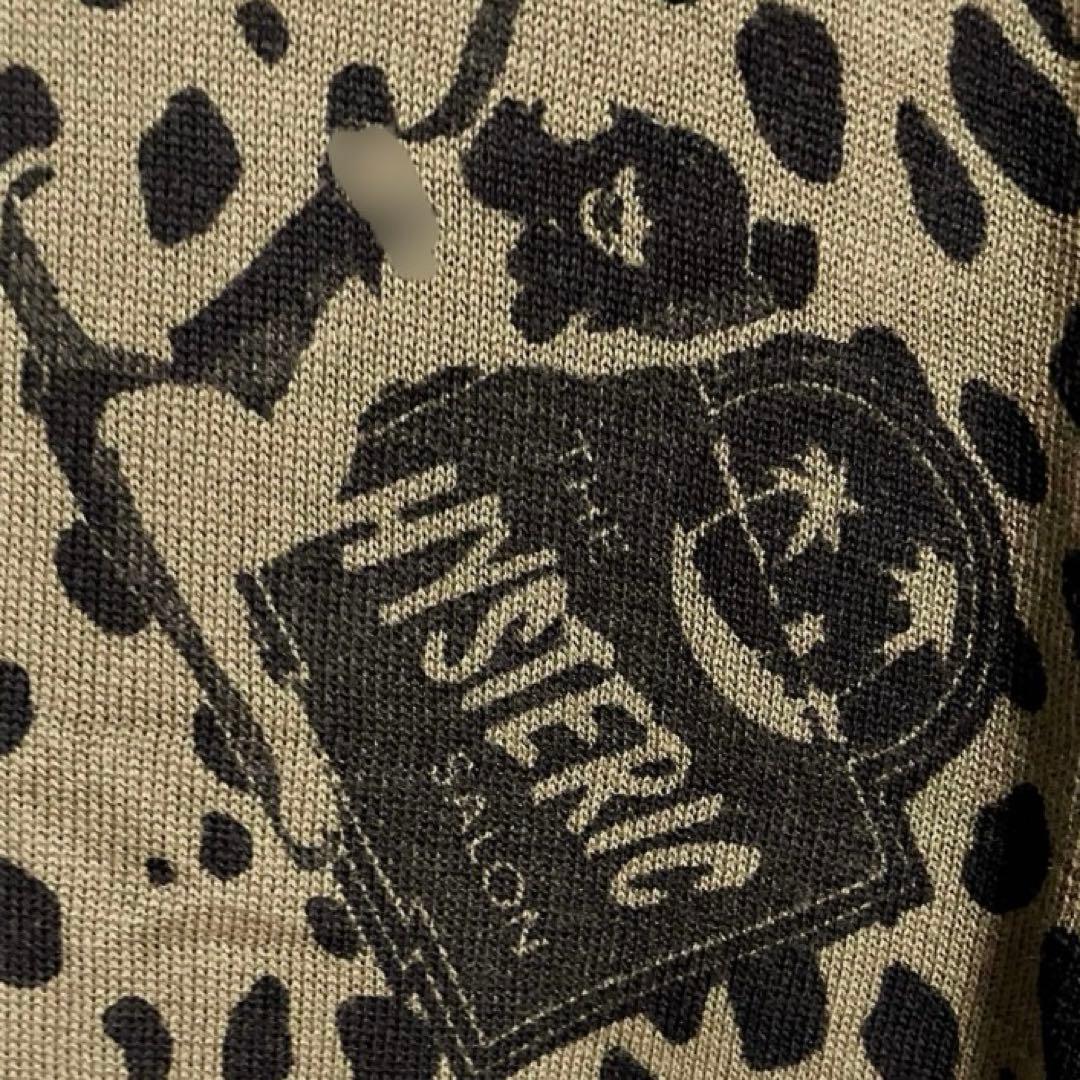 【状態良好❗️】HYSTERIC GLAMOUR 総柄 カーディガン Lサイズ