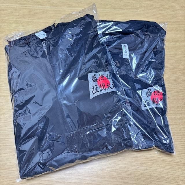 新品 猛闘犬丸 盛漁丸 コラボ Tシャツ パーカー セット 猛盛漁魂 XL