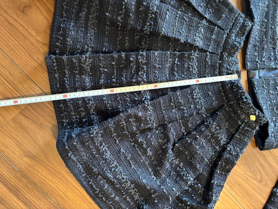 kate spade ネイビースカートスーツ 150小学校卒業式にぴったり