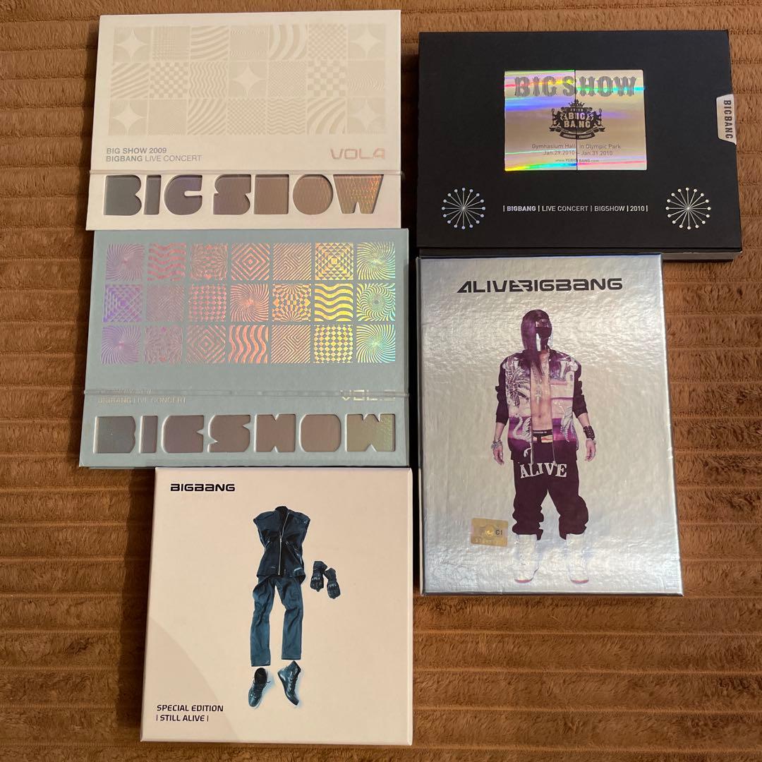 BIGBANG☆CD.DVDまとめ売り☆5点セット