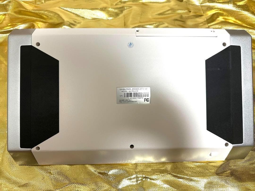 美品　QANBA Pearl　 アケコン　L3,R3 ボタン増設カスタム