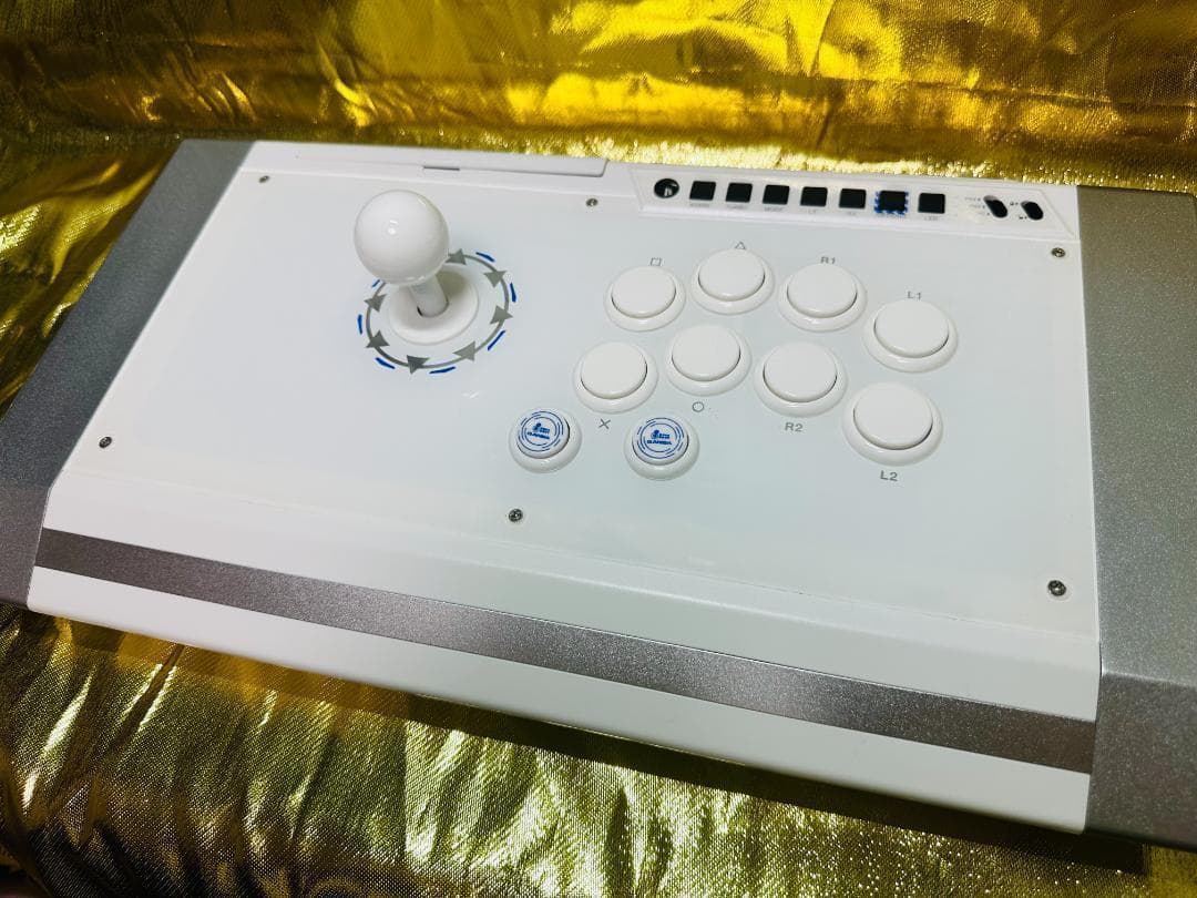 美品　QANBA Pearl　 アケコン　L3,R3 ボタン増設カスタム