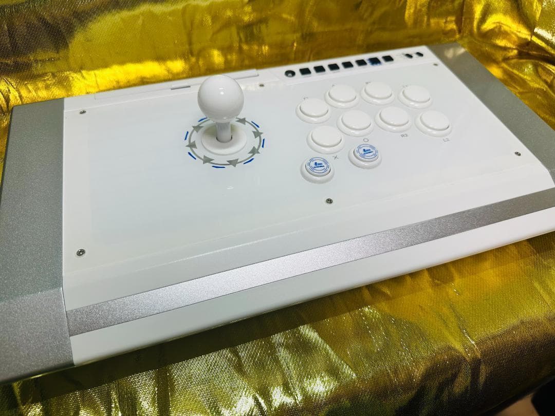 美品　QANBA Pearl　 アケコン　L3,R3 ボタン増設カスタム