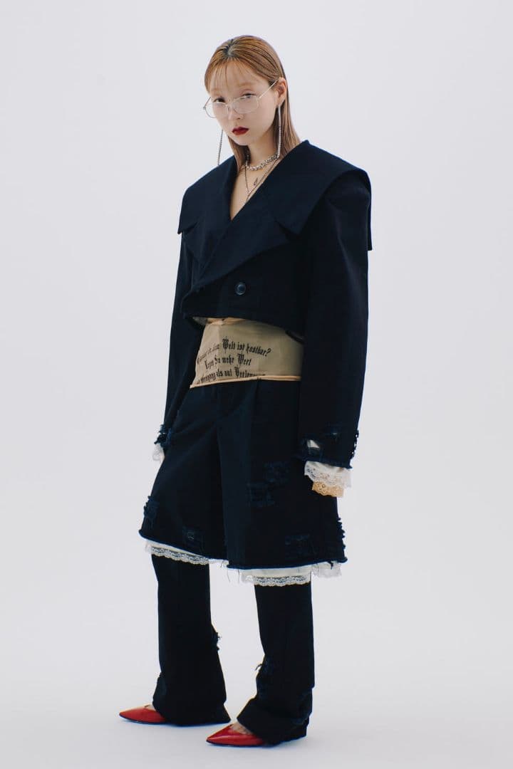 完売品 neith. Twill Lingerie Half Pants