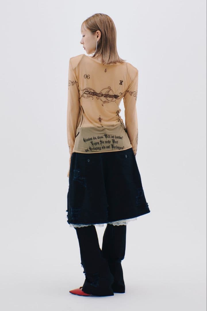 完売品 neith. Twill Lingerie Half Pants