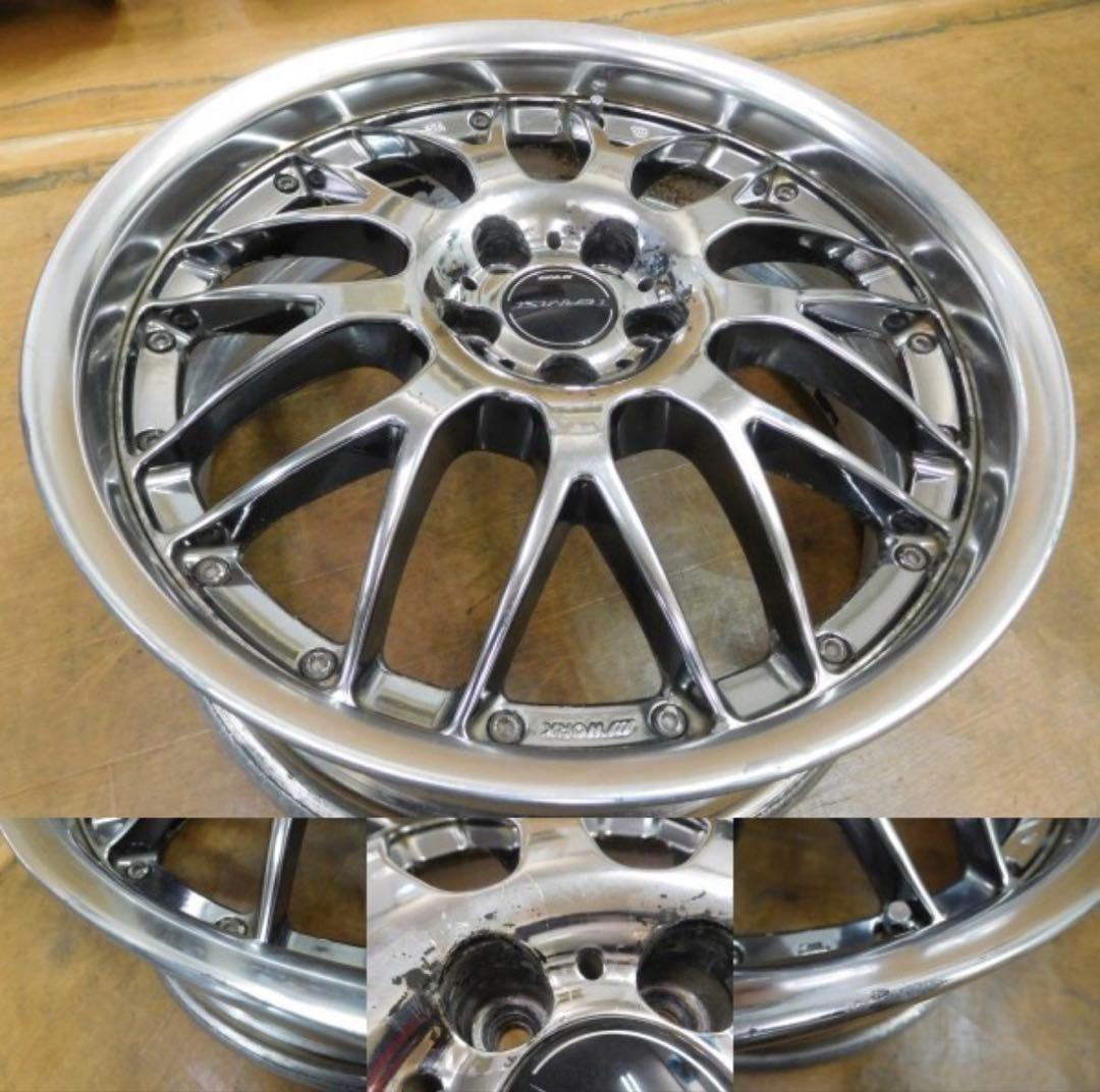 ★ワーク ターミスト TM1★18in7.5J+45 PCD100-5H★