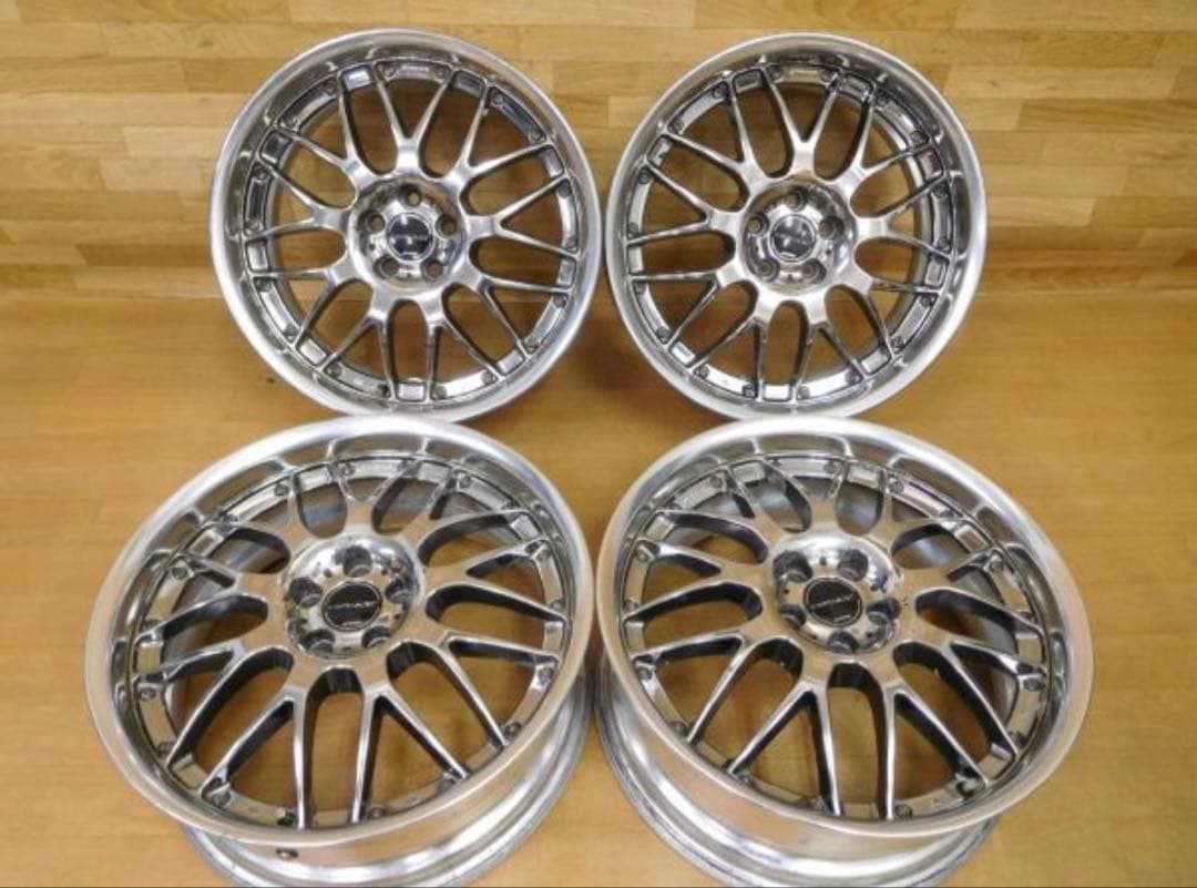 ★ワーク ターミスト TM1★18in7.5J+45 PCD100-5H★