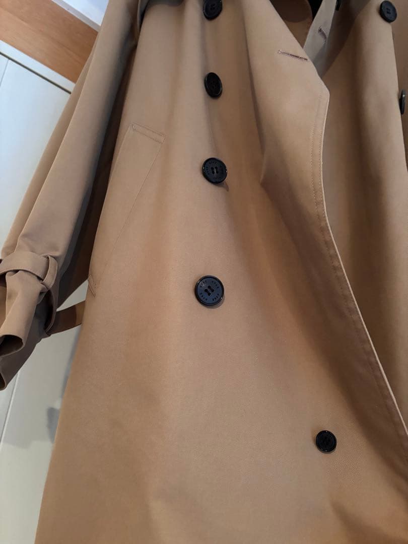 Y HYKE ベージュ トレンチコート　ビックフィット　サイズ1