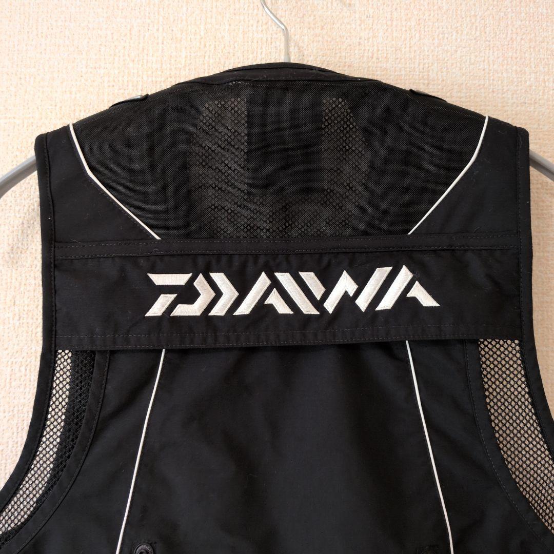 【ほぼ未使用】DAIWA　ダイワ　フィッシングベスト DV-3021 黒　 S