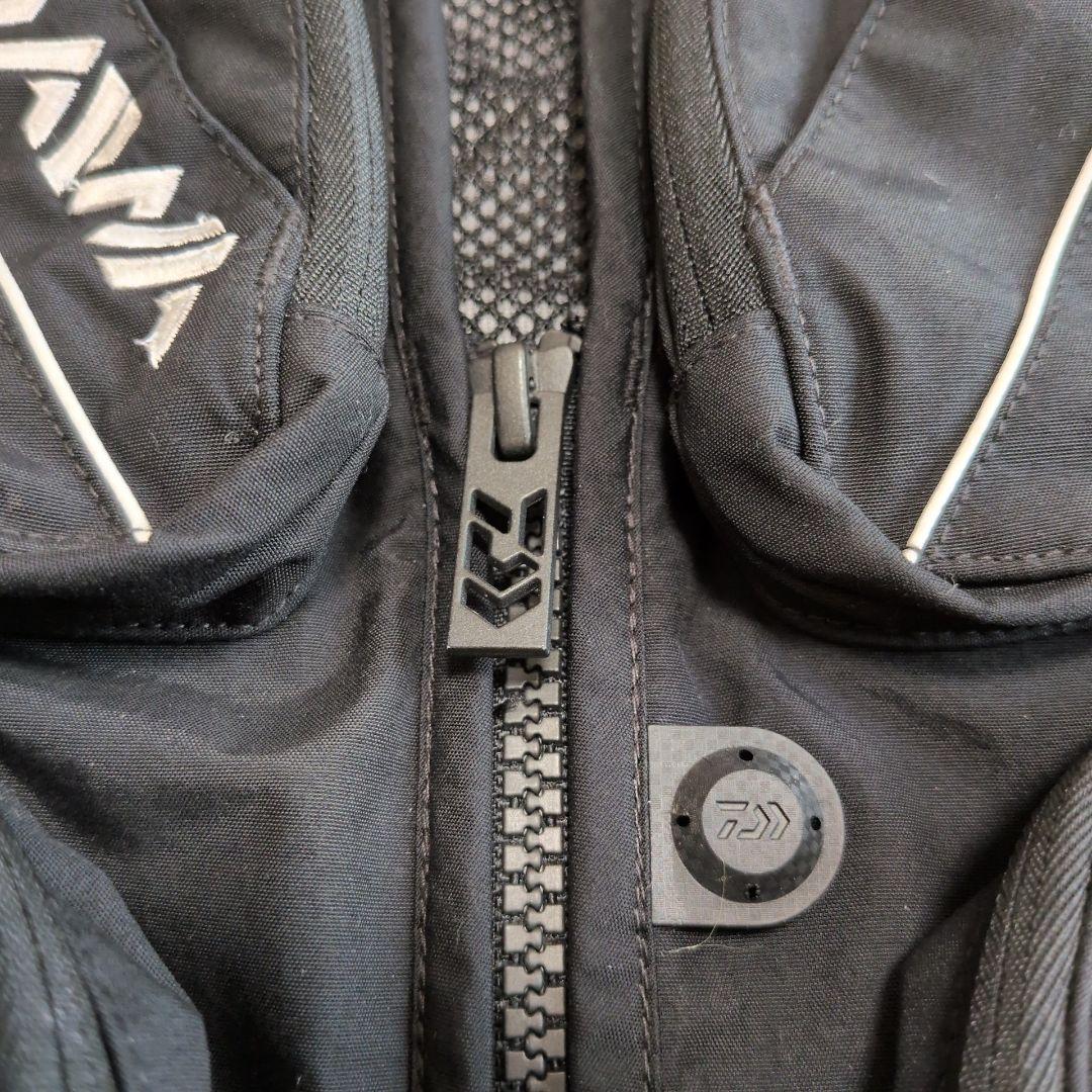 【ほぼ未使用】DAIWA　ダイワ　フィッシングベスト DV-3021 黒　 S