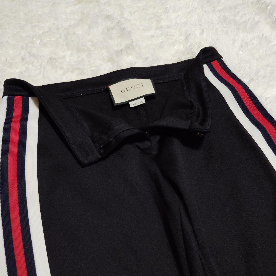 美品 GUCCI グッチ ジャージ ボトムス シェリーライン 花柄 フローラ S