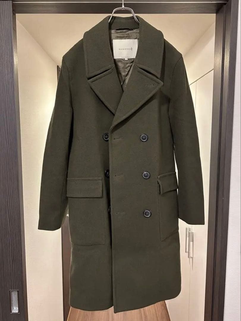 りょMACKINTOSH ロングピーコート 36