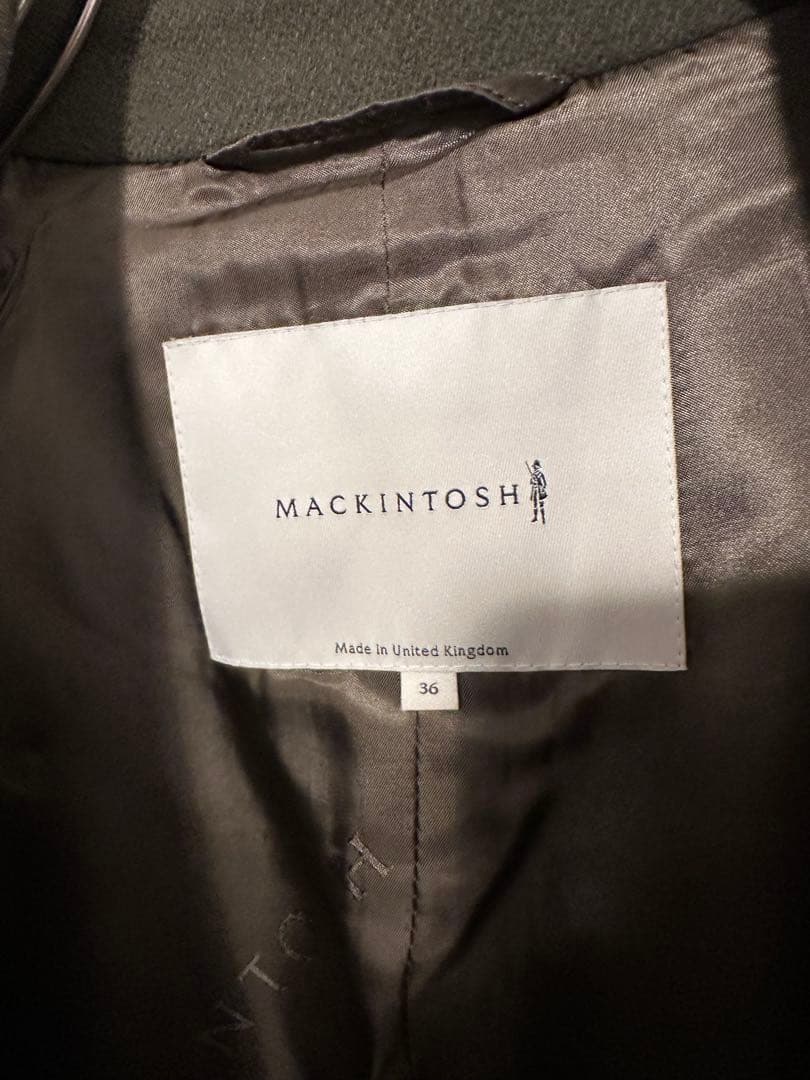 りょMACKINTOSH ロングピーコート 36