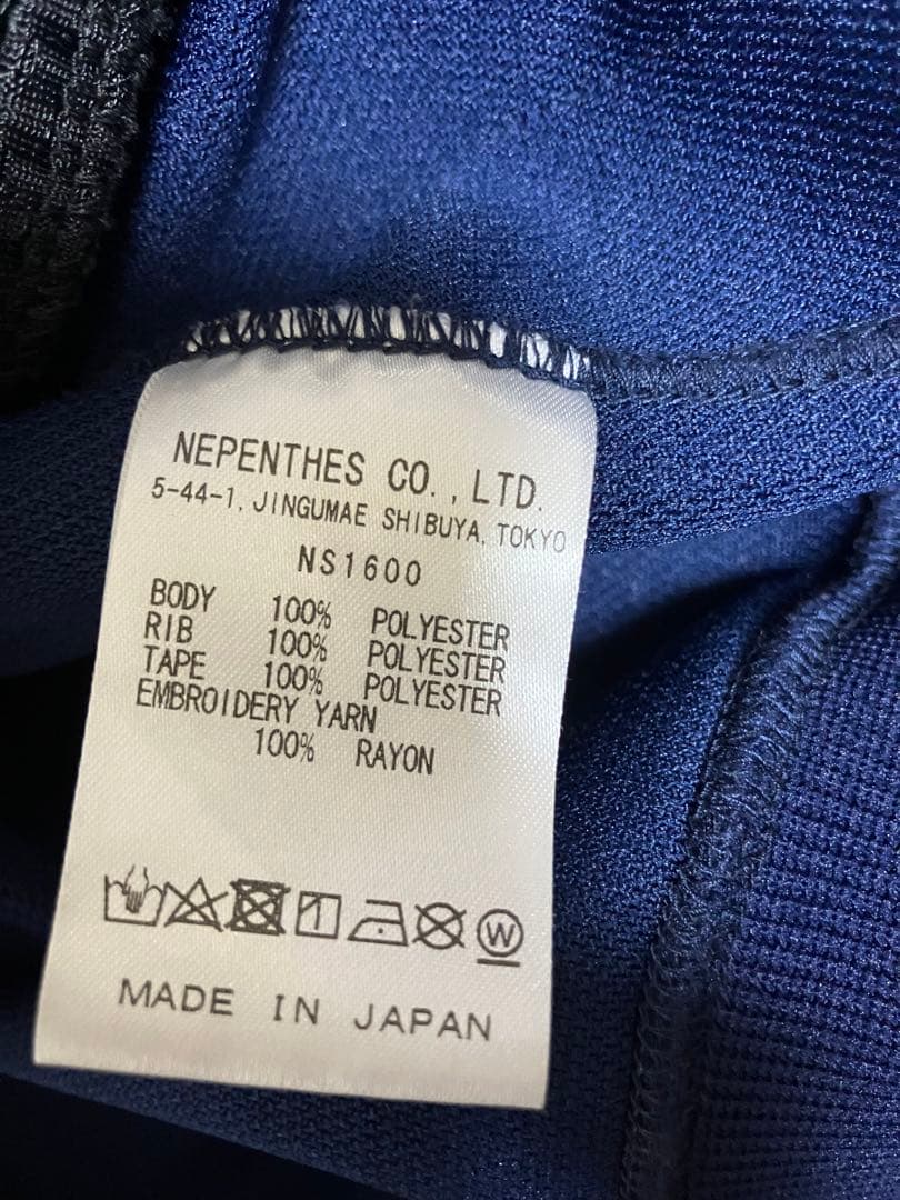 ニードルス needles track jacket ジャージ navy M