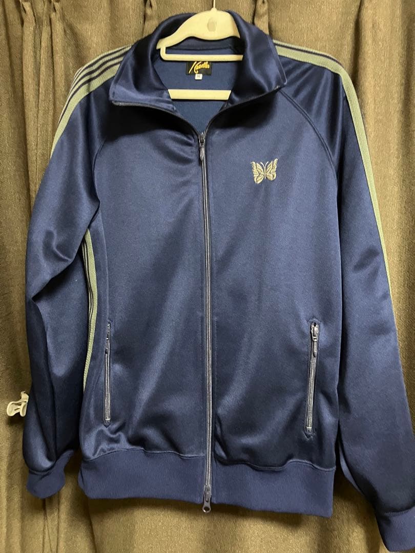 ニードルス needles track jacket ジャージ navy M