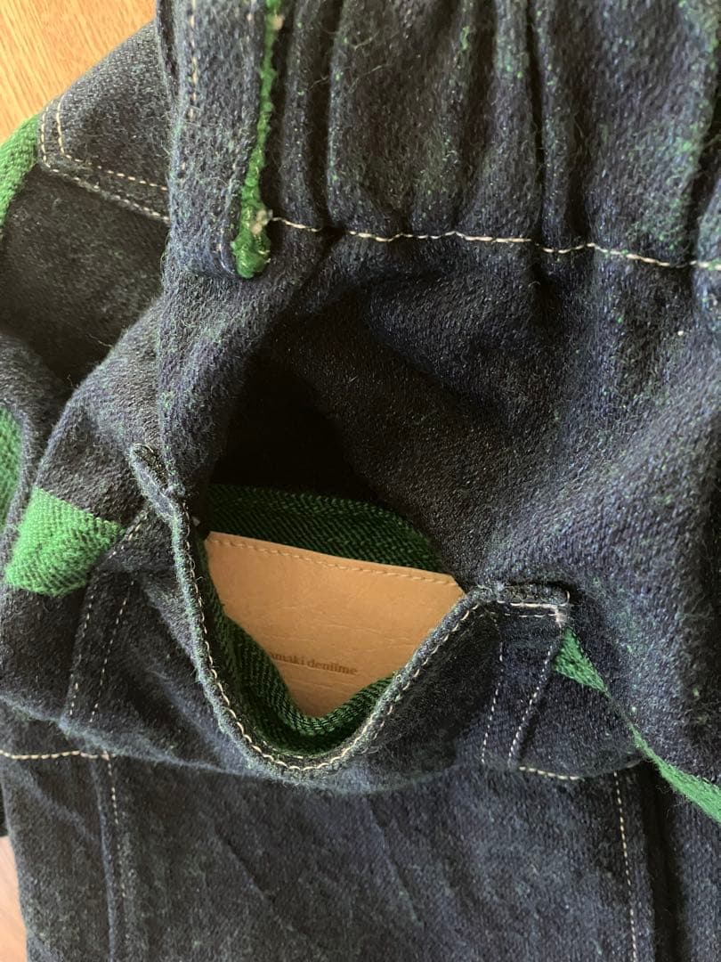 タマキニイメ tamaki niime zengo デニムパンツ