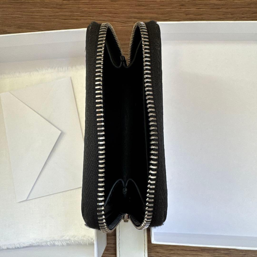 MM6 Maison Margiela ブラックレザー財布【値下相談可】