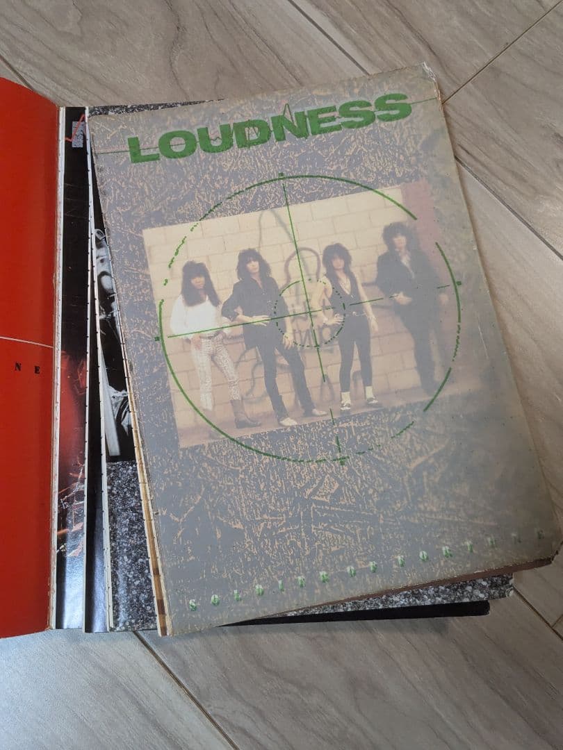 LOUDNESS バンドスコア SOLDIER OF FORTUNE