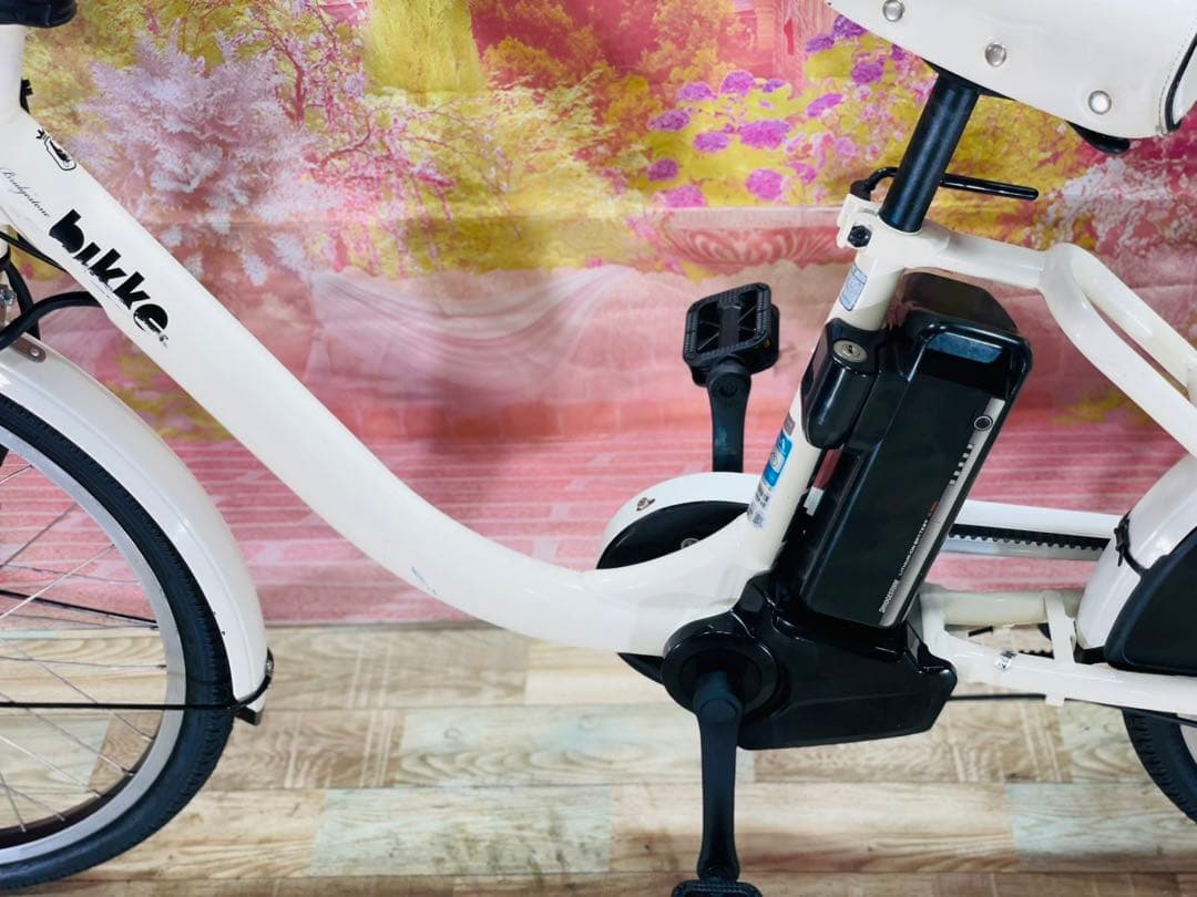 K2689 電動自転車ブリヂストンビッケ 子供乗せ 24/20インチ 送料無料