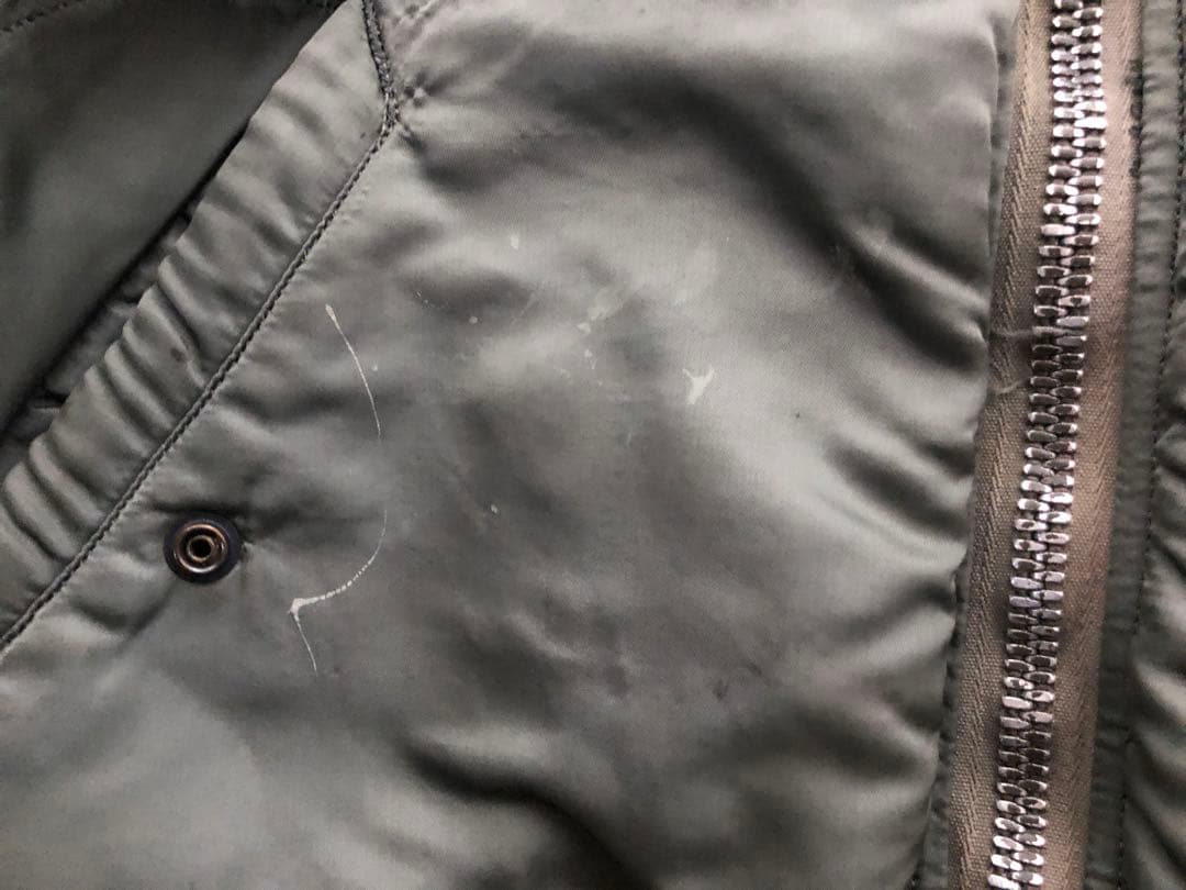 実物 米軍 MA-1 アルファ社 フライトジャケット