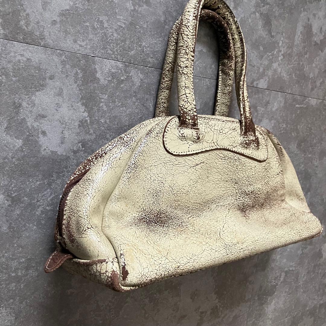 バッグ Jas-M.B. cracked texture handbag Y2K 00s