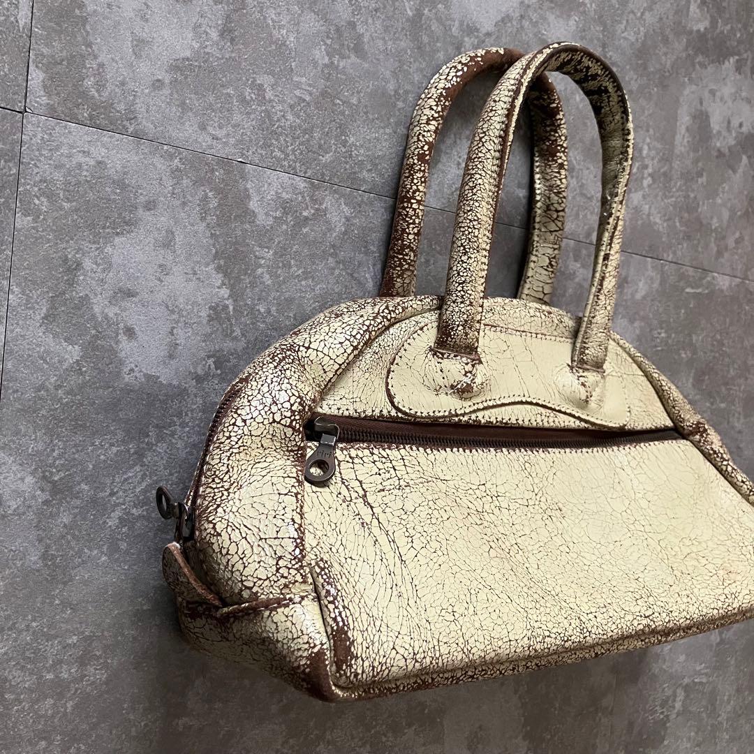 バッグ Jas-M.B. cracked texture handbag Y2K 00s