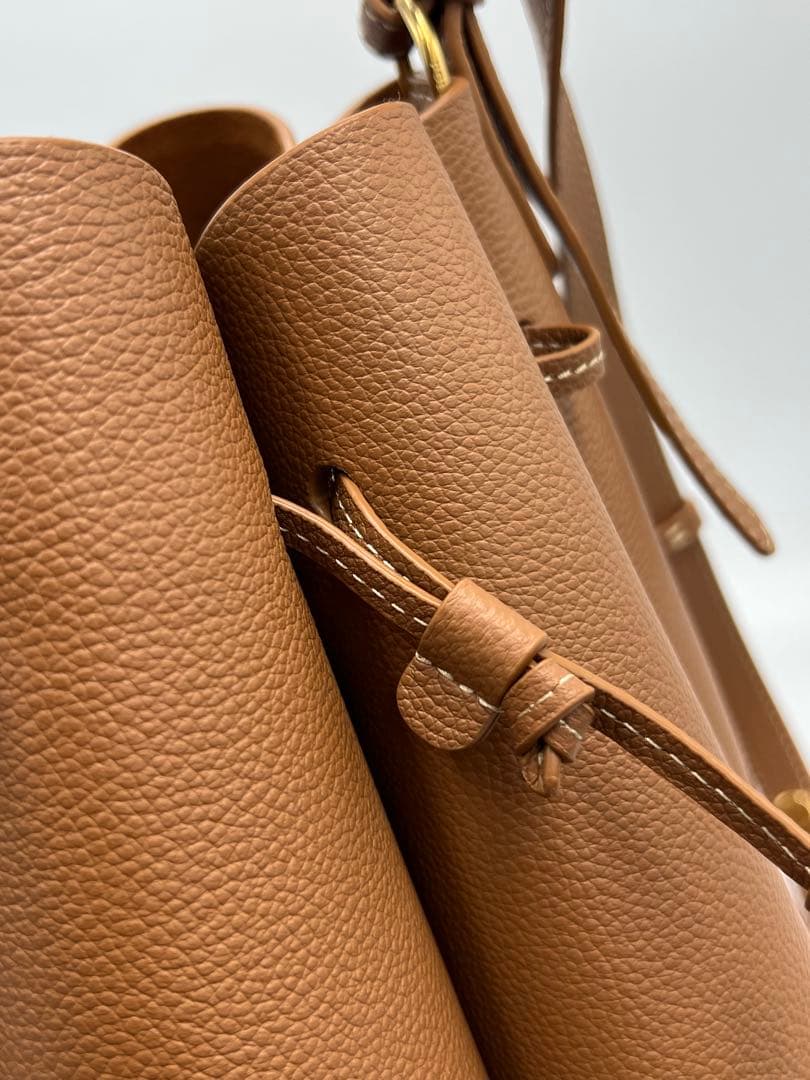 POLENE ポレーヌ　カヌレバッグ　Numéro Huit キャメル　美品