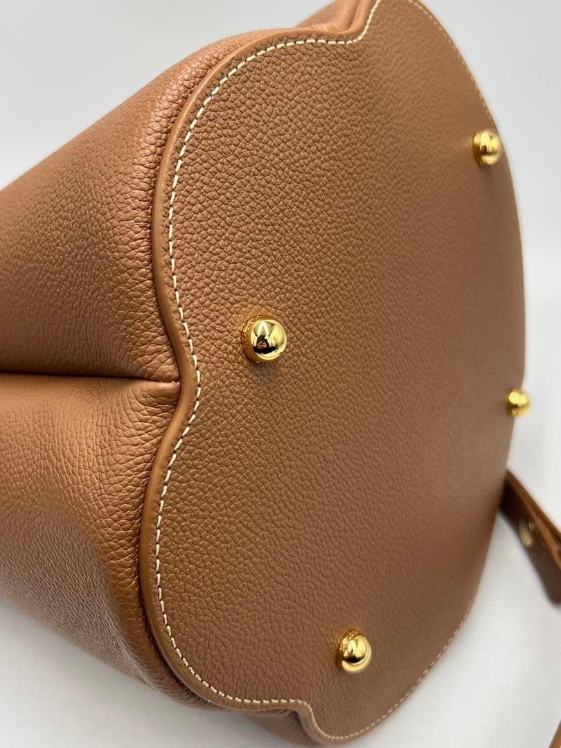 POLENE ポレーヌ　カヌレバッグ　Numéro Huit キャメル　美品