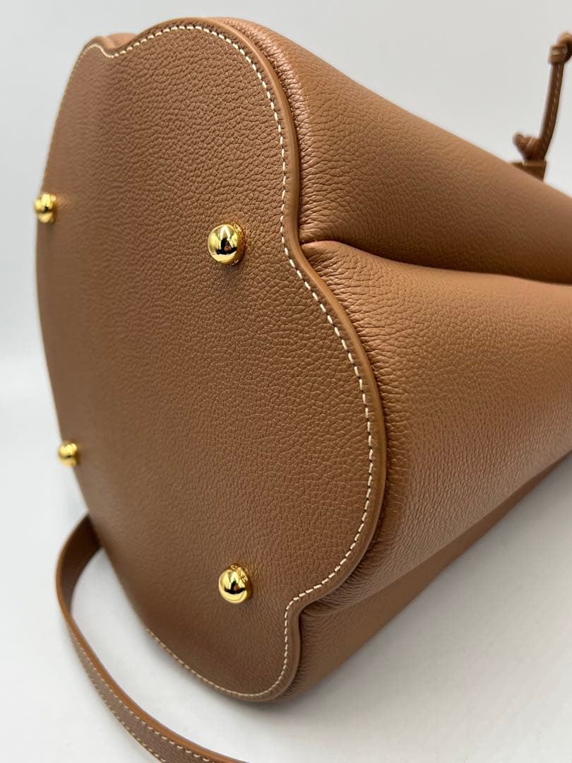 POLENE ポレーヌ　カヌレバッグ　Numéro Huit キャメル　美品