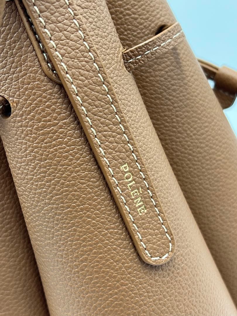 POLENE ポレーヌ　カヌレバッグ　Numéro Huit キャメル　美品