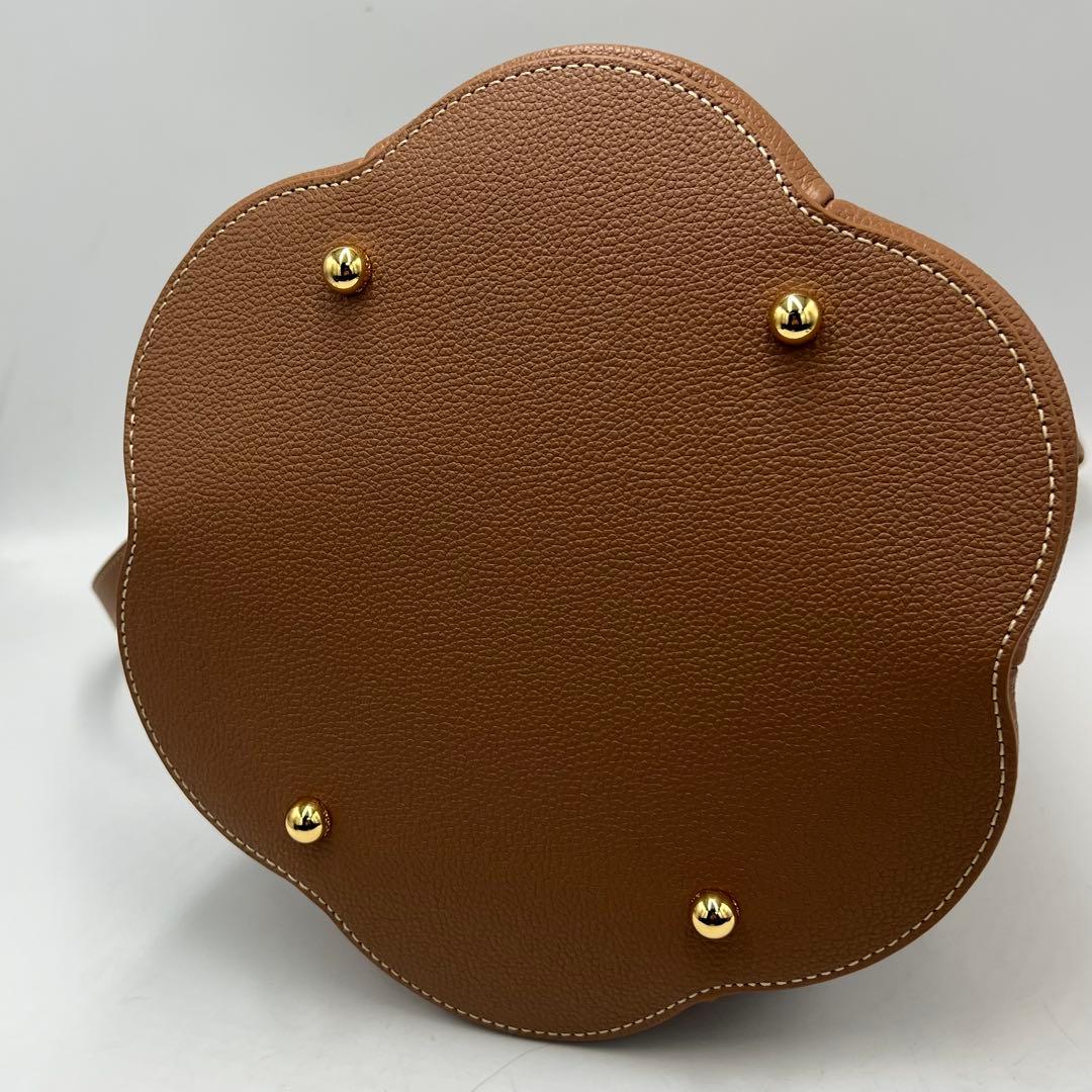 POLENE ポレーヌ　カヌレバッグ　Numéro Huit キャメル　美品