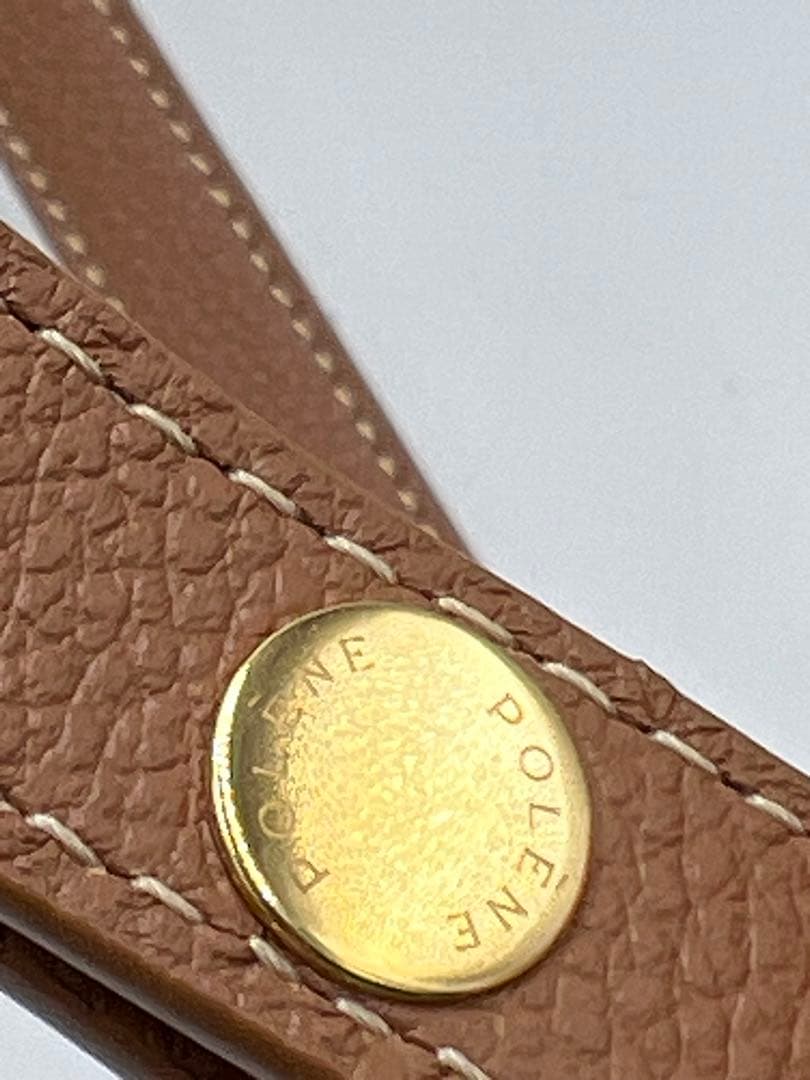 POLENE ポレーヌ　カヌレバッグ　Numéro Huit キャメル　美品