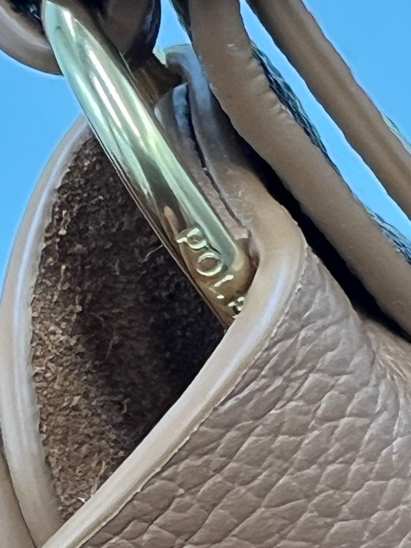 POLENE ポレーヌ　カヌレバッグ　Numéro Huit キャメル　美品