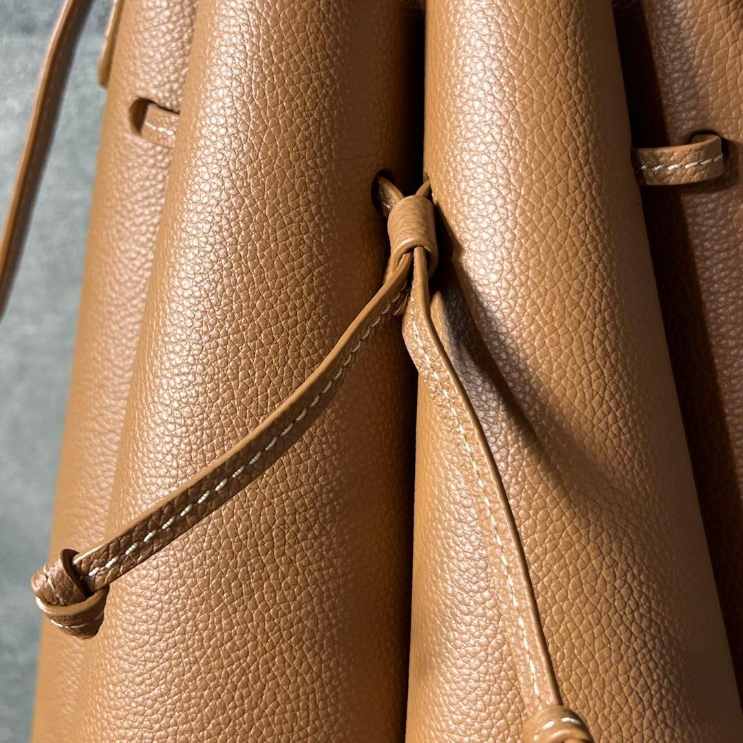 POLENE ポレーヌ　カヌレバッグ　Numéro Huit キャメル　美品