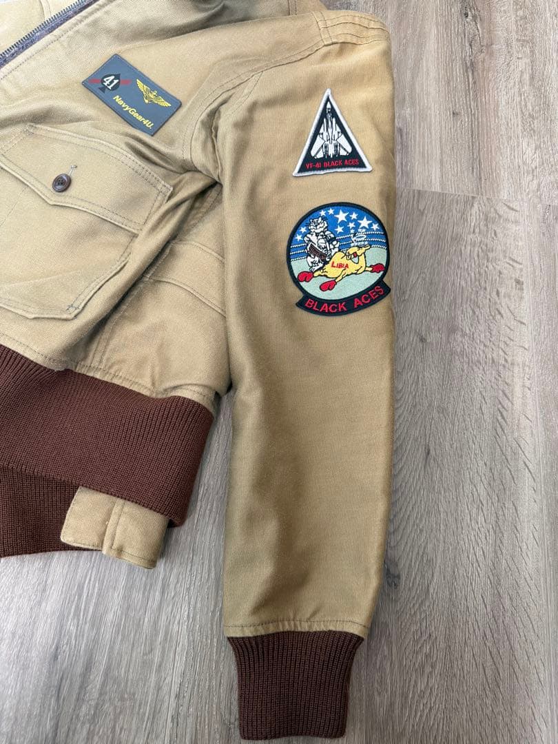 AVIREX コットンG-1タイプ フライトジャケット Lサイズ