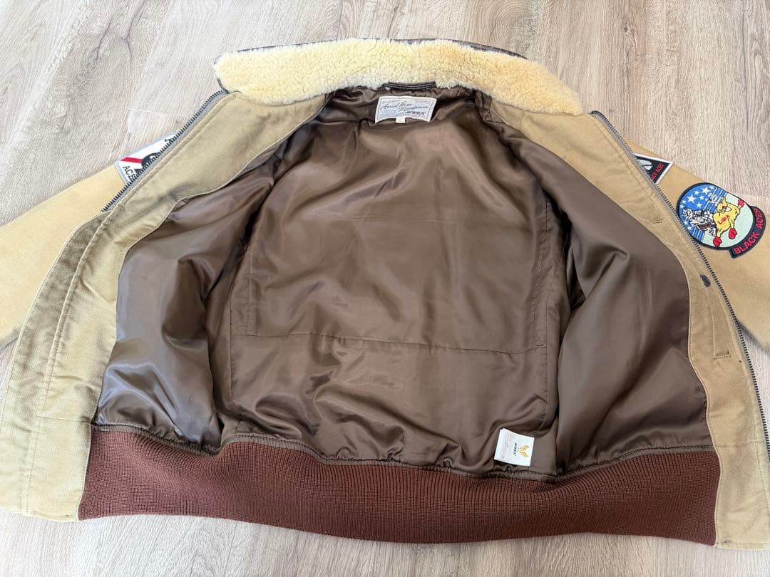 AVIREX コットンG-1タイプ フライトジャケット Lサイズ