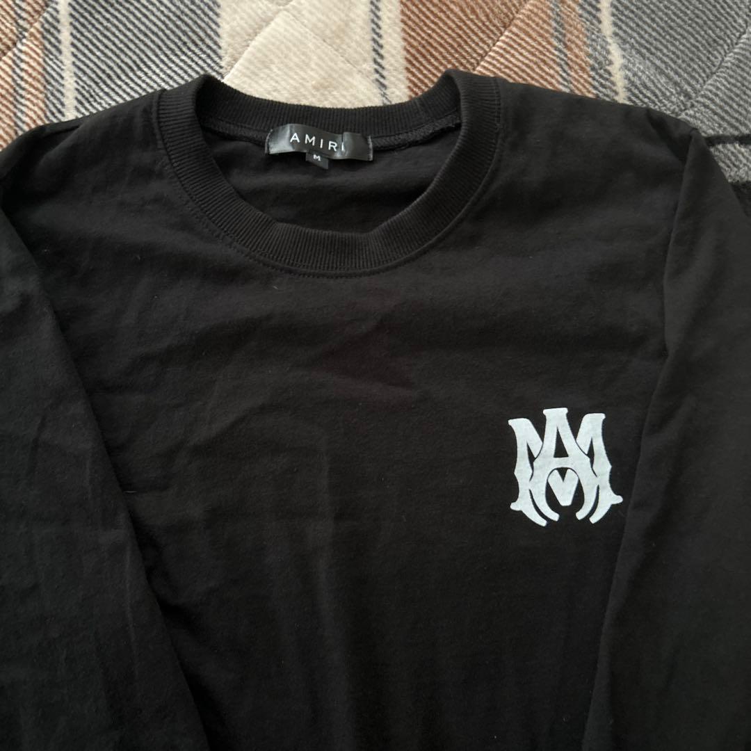 AMIRI 黒 長袖　ロンT