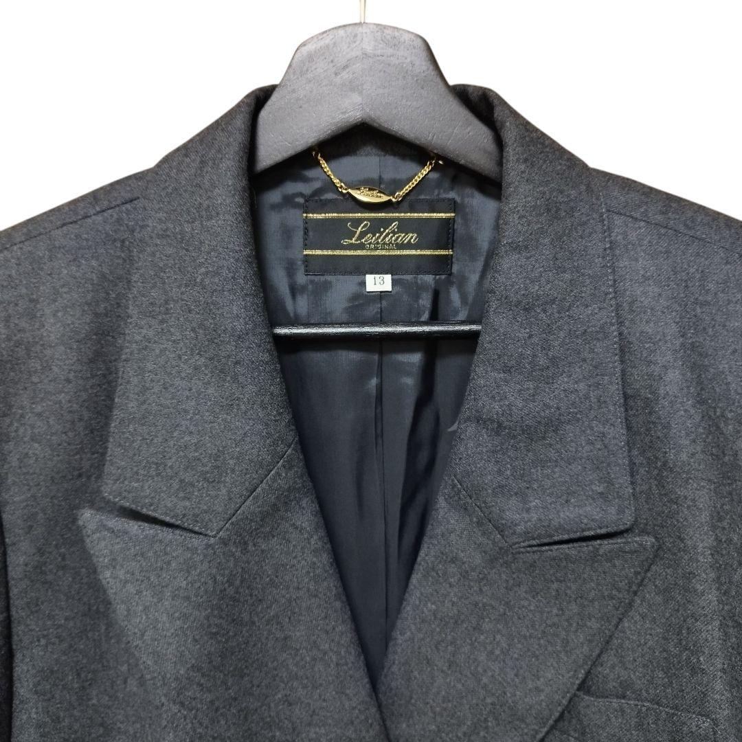 【タグ付き新品】レリアン テーラードジャケット ウールカシミヤ混 13