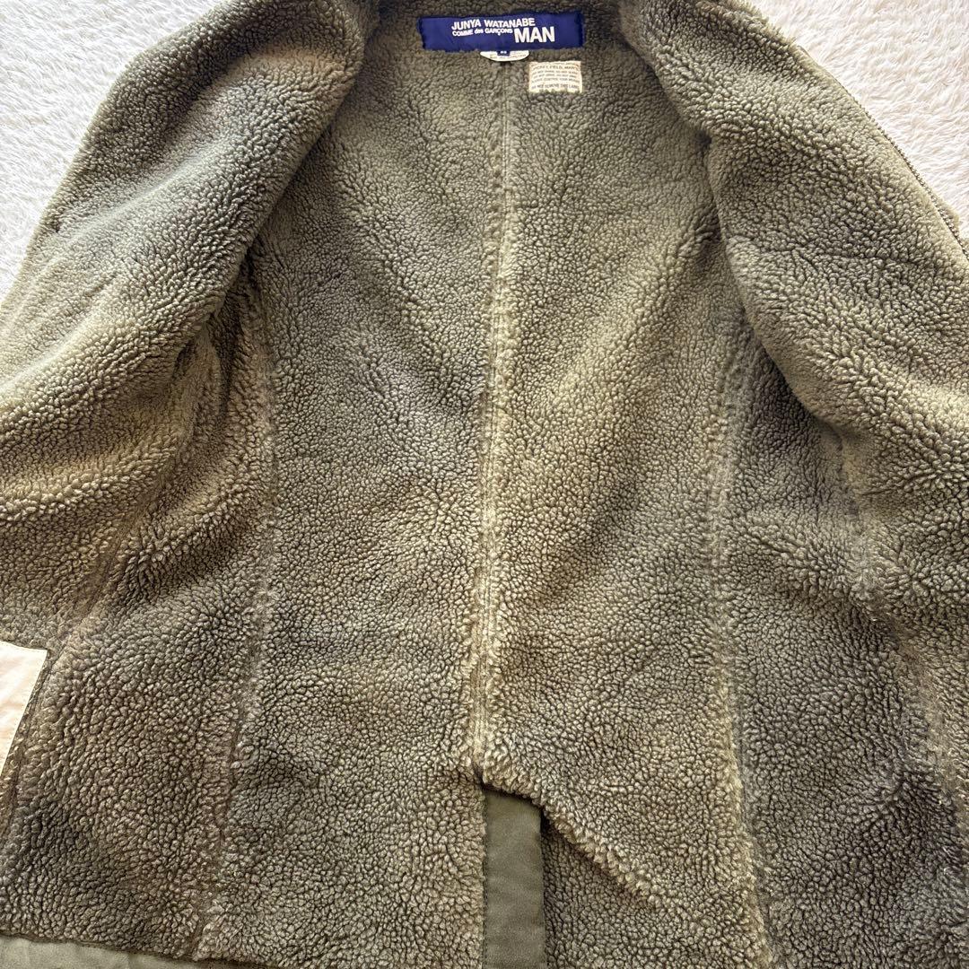 ジュンヤワタナベ コムデギャルソンマン　06AW ミリタリージャケット　内ボア