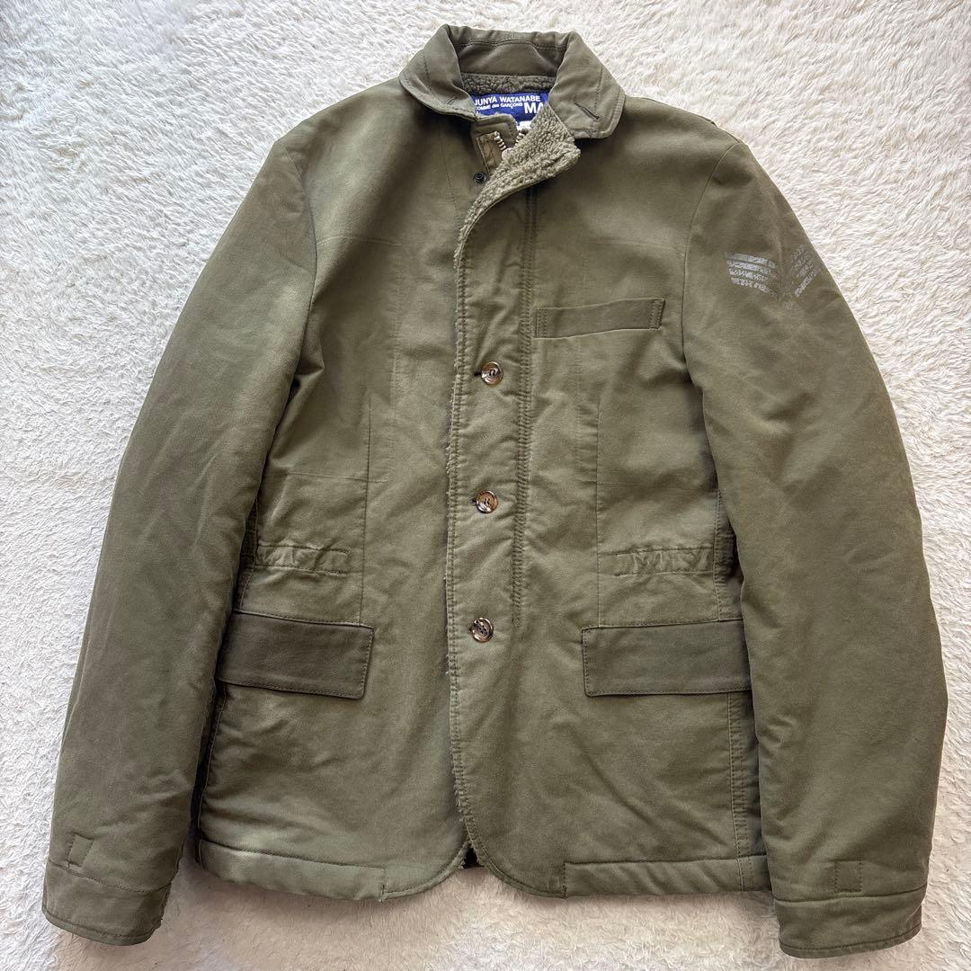 ジュンヤワタナベ コムデギャルソンマン　06AW ミリタリージャケット　内ボア