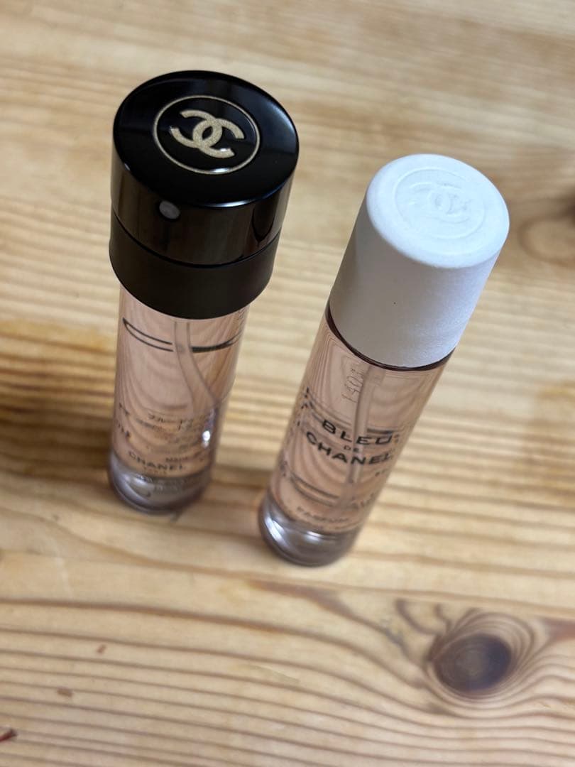 CHANEL ブルー ドゥ シャネル パルファム トラベルスプレイ リフィル2本