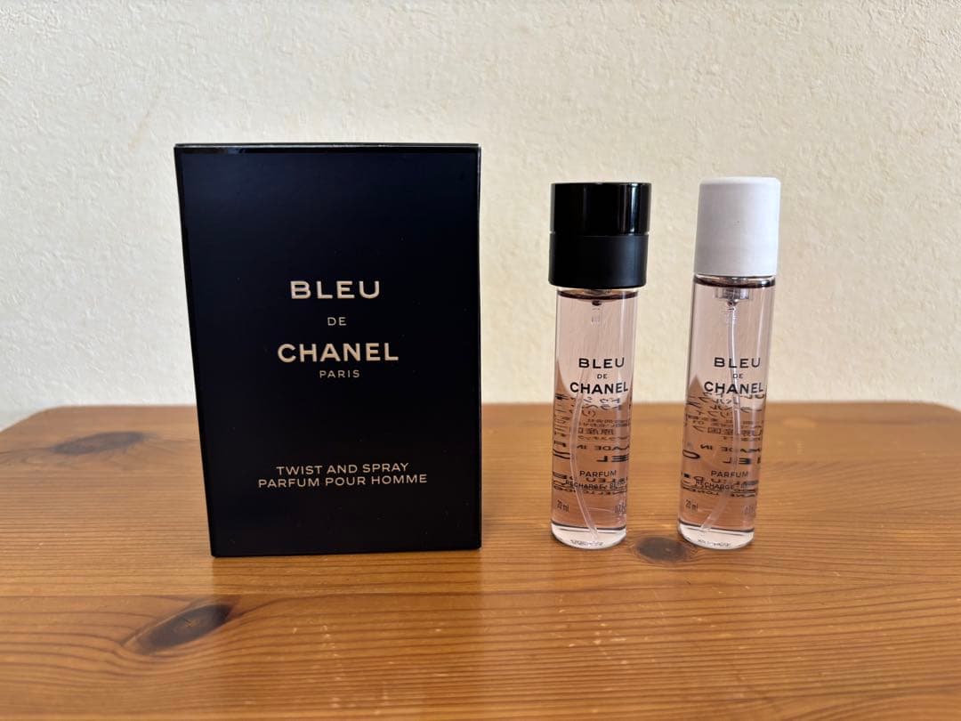 CHANEL ブルー ドゥ シャネル パルファム トラベルスプレイ リフィル2本