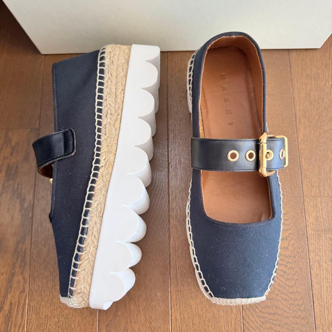 Marni マルニ エスパドリーユ メリージェーン 37