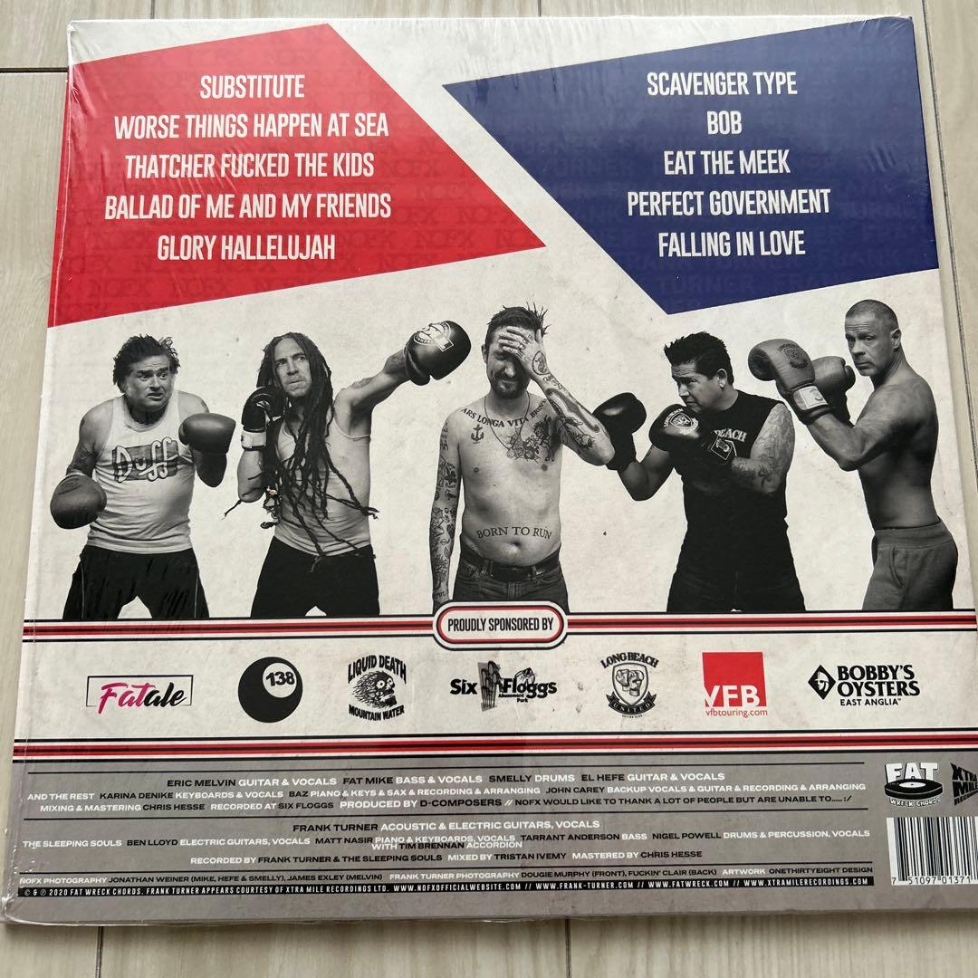 洋楽 NOFX FRANK TURNER WEST COAST vs. WESSEX