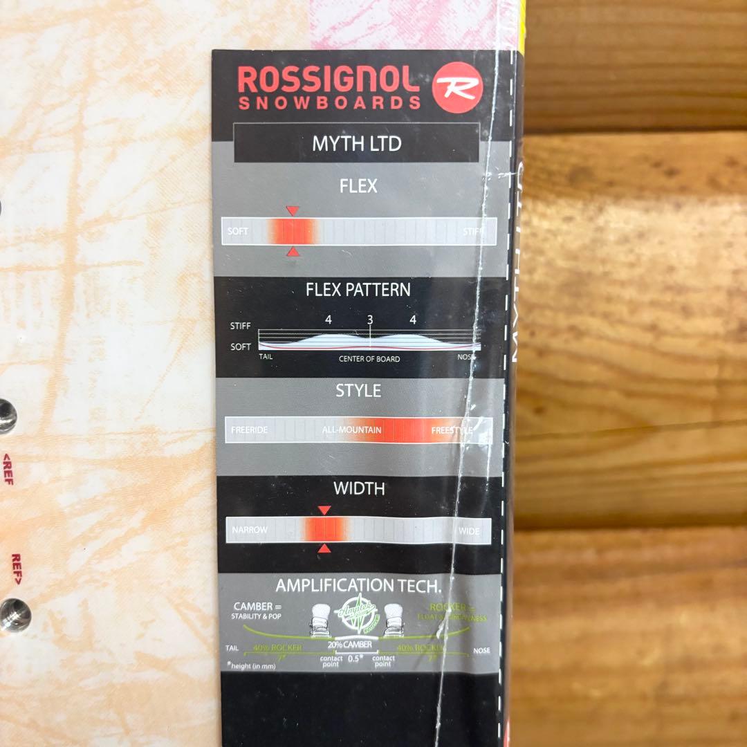 【未使用】ROSSIGNOL MYTH 139cm レディース スノーボード