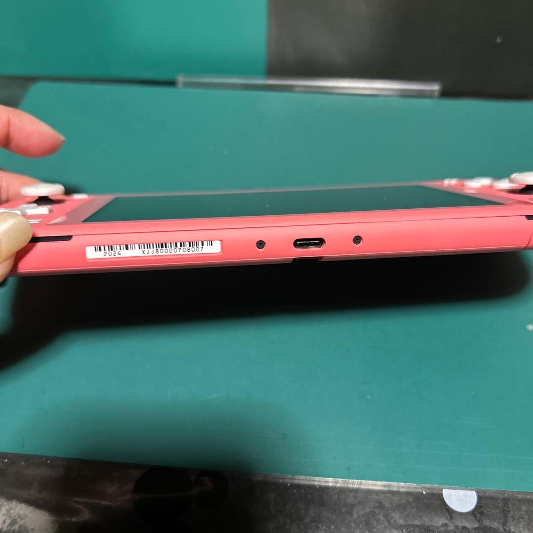 m*u様 Nintendo Switch liteコーラル 箱無し 本体のみ