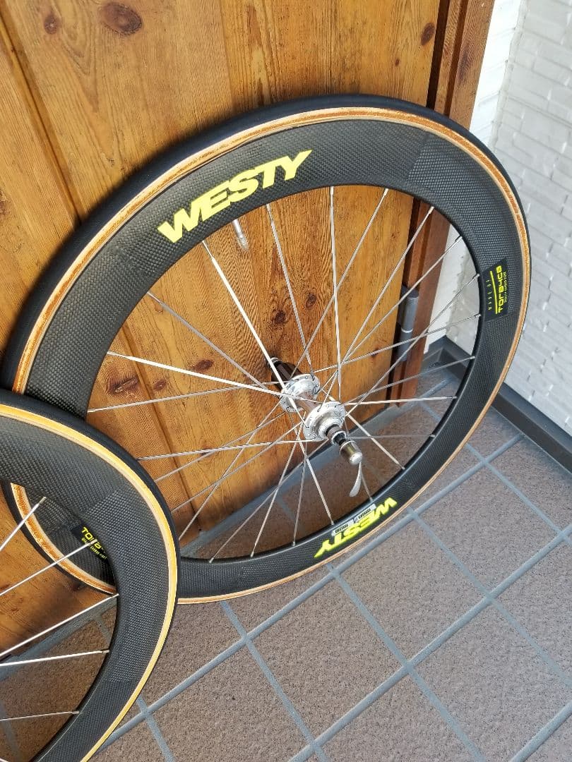 TORAYKA 650c トレカ カーボンチューブラーホイール DURA-ACE