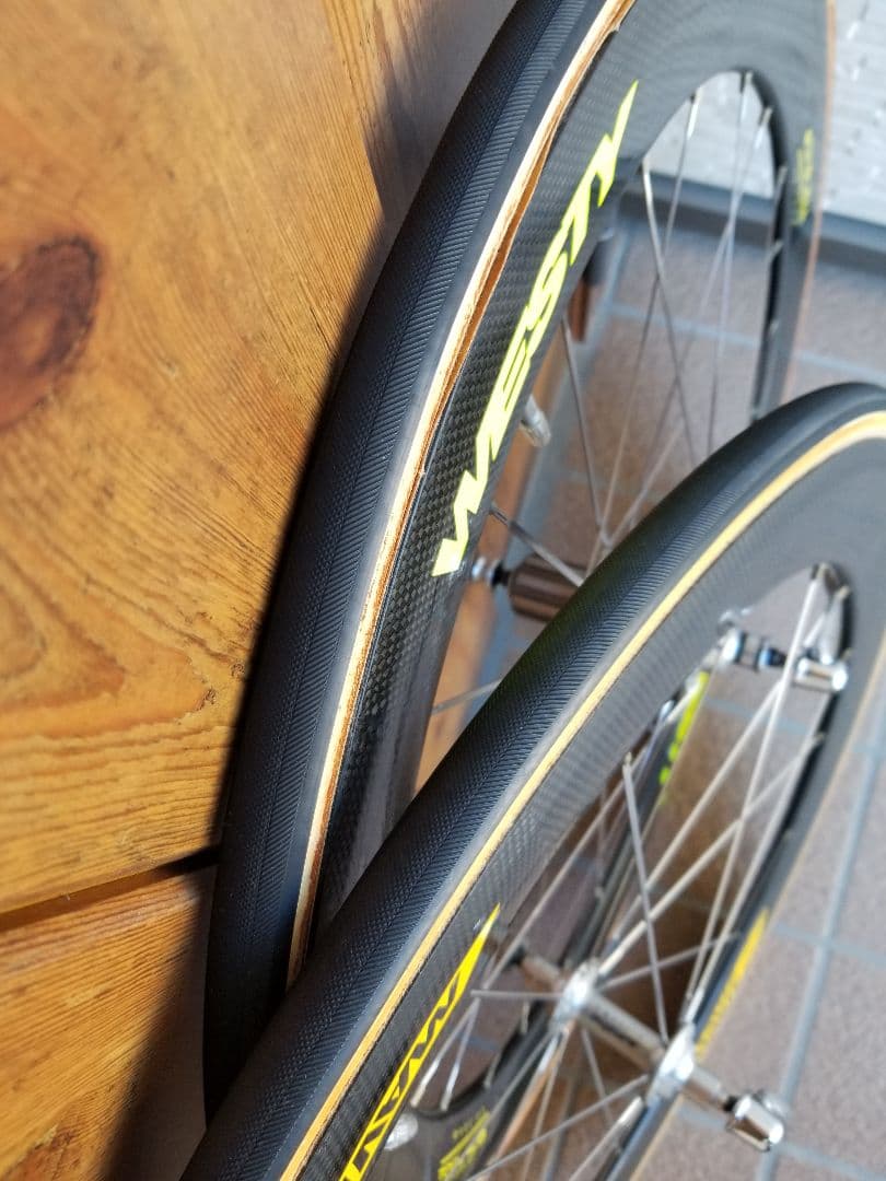 TORAYKA 650c トレカ カーボンチューブラーホイール DURA-ACE