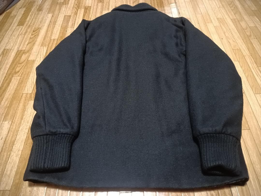 【イギリス製】yarmo ドンキーコート サイズ42 黒 イングランド ヤーモ