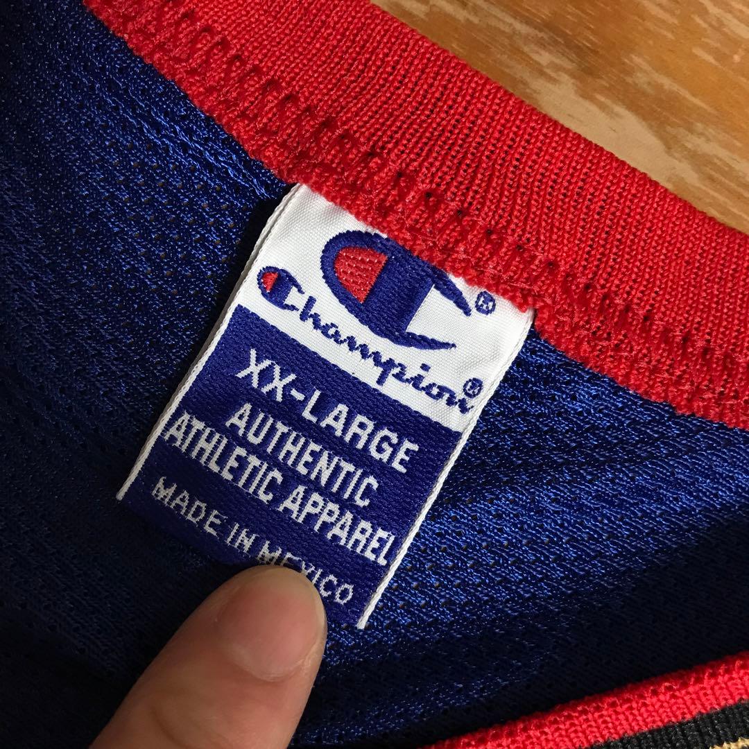 Champion SIXERS ゲームシャツ IVERSON アイバーソン3